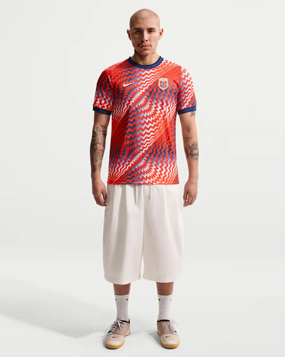 Norge Academy Pro Herre Nike Dri-FIT Fotball Pre-Match Kortermet Overdel