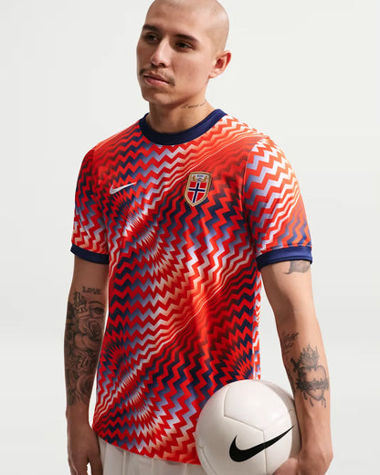 Norge Academy Pro Herre Nike Dri-FIT Fotball Pre-Match Kortermet Overdel