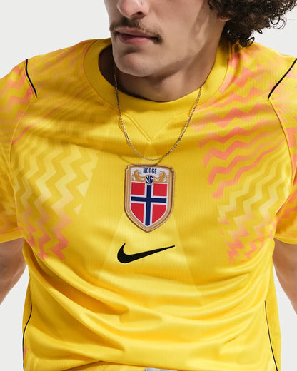 Norge 2026 Stadium Keeperdrakt Herre Nike Dri-FIT Fotball Original Kortermet Drakt
