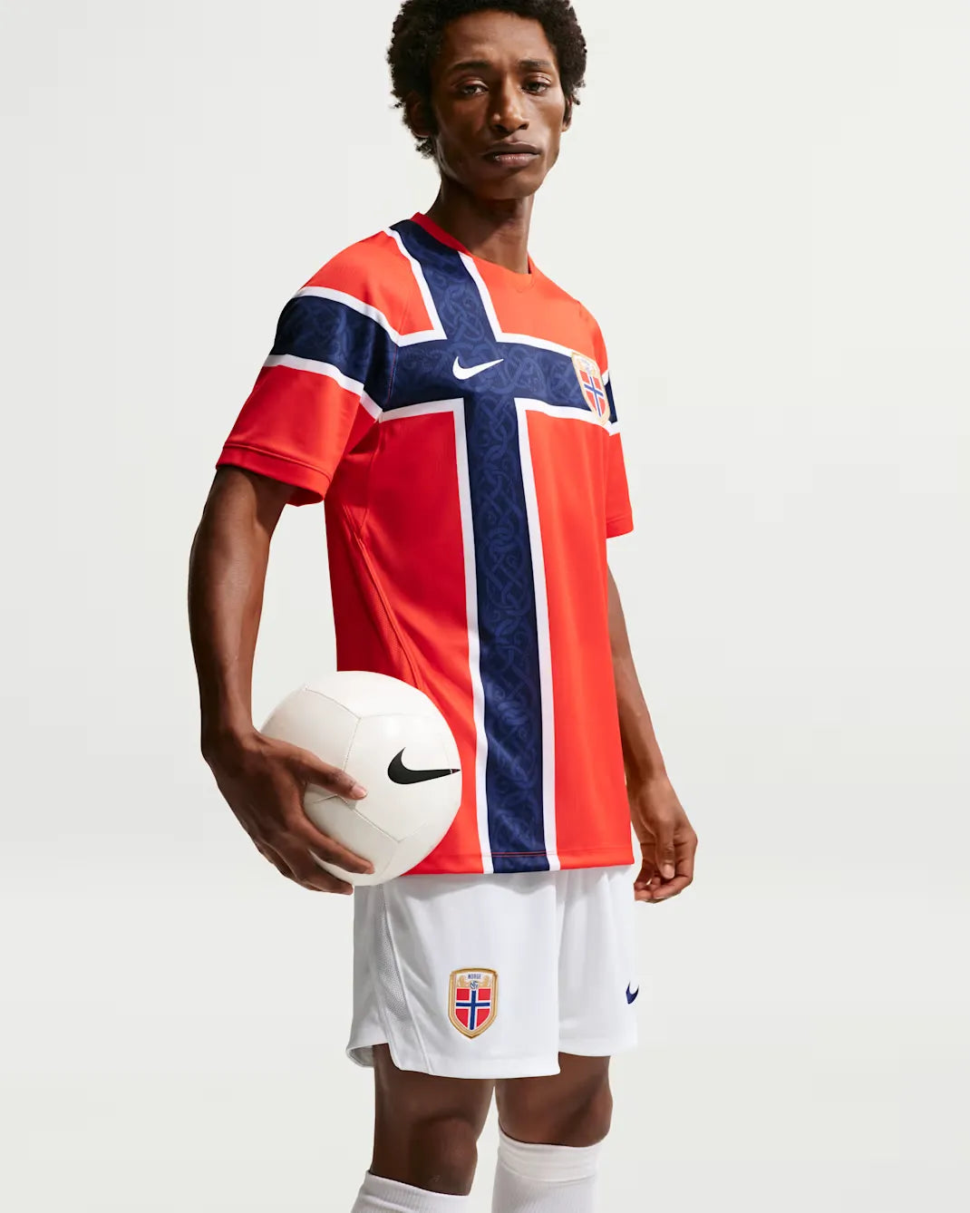 Norge 2026 Stadium Hjemmedrakt Herre Nike Dri-FIT Fotball Original Shorts