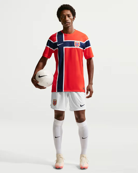 Norway 2026 Stadium Home Men's Nike Dri-FIT Soccer Replica Shorts