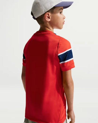 Norway 2026 Stadium Home Big Kids' Nike Dri-FIT Soccer Replica Jersey