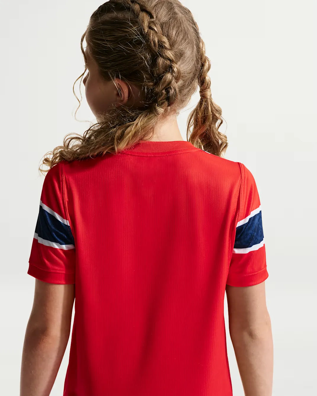 Norway 2026 Stadium Home Big Kids' Nike Dri-FIT Soccer Replica Jersey